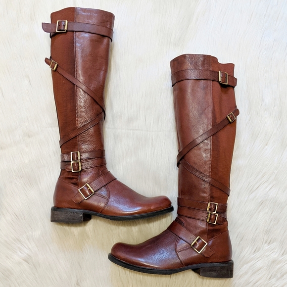 Miz Mooz Shoes - Miz Mooz Kira leather ridding boots.